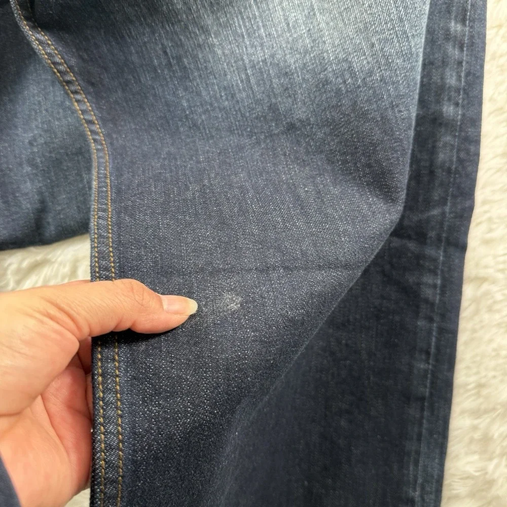 Banana Republic Straight Fit Jeans Mens Size 44x32 Indigo Preppy Casual Fade NWT